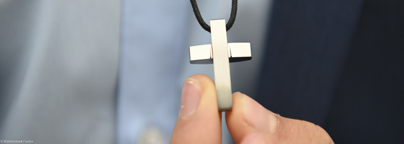 Anhänger mit Kreuz zur Konfirmation